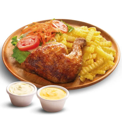 1/4 Pollo a la brasa