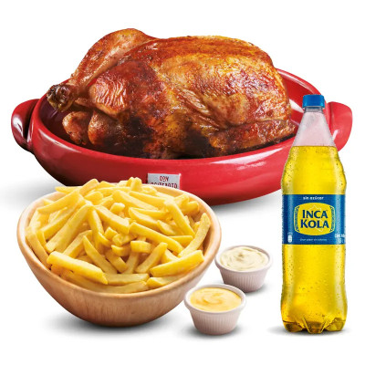1 Pollo + Gaseosa