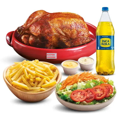 1 Pollo + Gaseosa