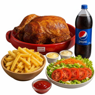 1 Pollo + Gaseosa